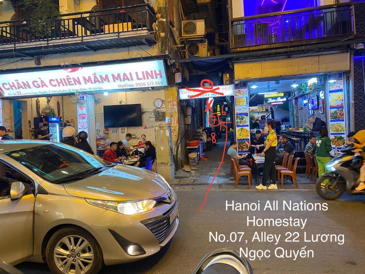 Hanoi All Nations Homestay Exterior foto